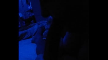 She still on him
